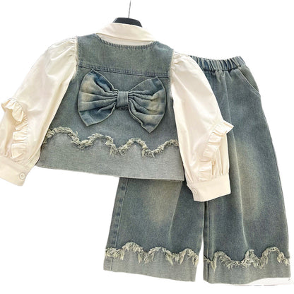 A three-piece girl set