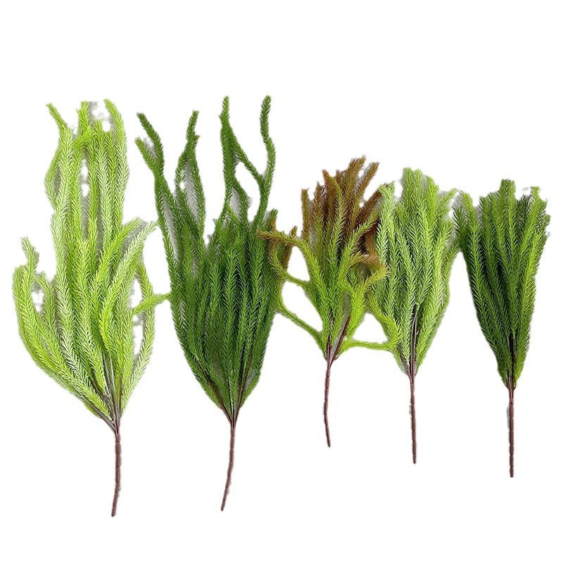 A houndstail hanging large shopping mall event decoration wedding plant wall decoration wall