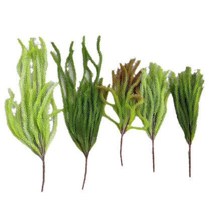 A houndstail hanging large shopping mall event decoration wedding plant wall decoration wall