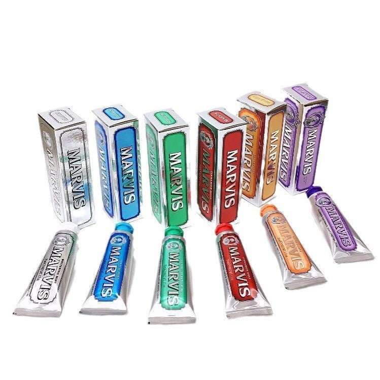 A Italian Mars toothpaste 25ml bright white mint travel portable toothpaste