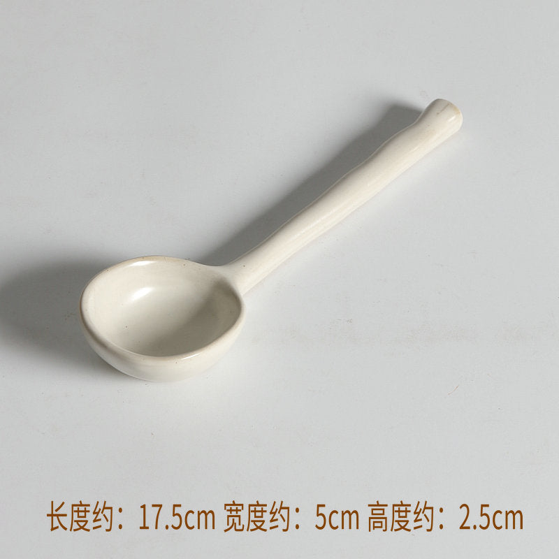 A ceramic handmade tableware