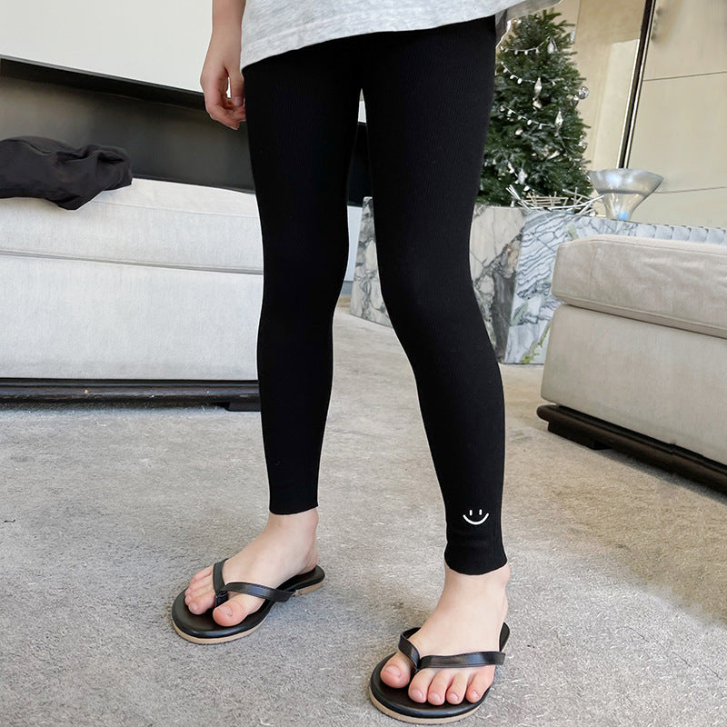 A Children's ribbed leggings