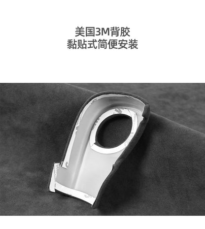 A Alcantara for Ford Mustang 2009-2013 Shift Cover Gear Bar Shell Interior Modification Sticker