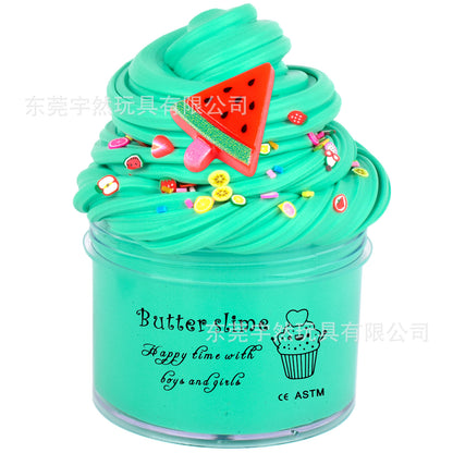 A 60ml Butter Puree Slime Cotton Puree Set