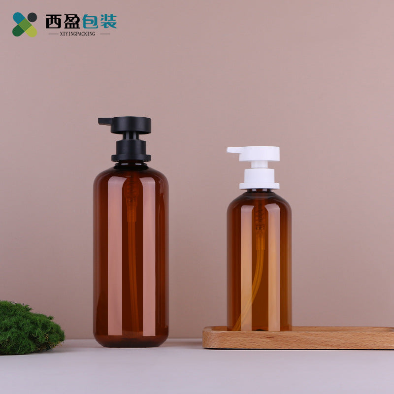 A Plastic Press Dispenser Bottle