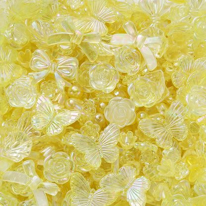 A acrylic mixed AB color beads beaded accessories, handmade DIY children's bracelets, necklaces, mobile phone chain accessories - Mixbatch