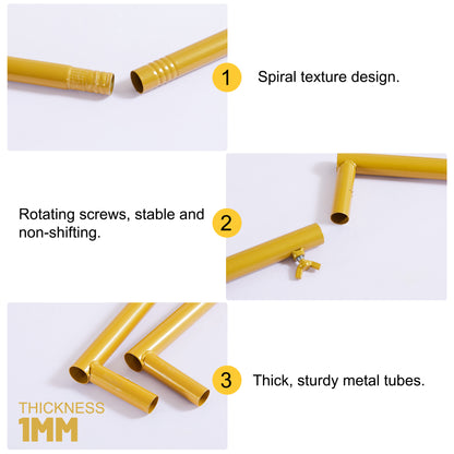 A metal arch bracket