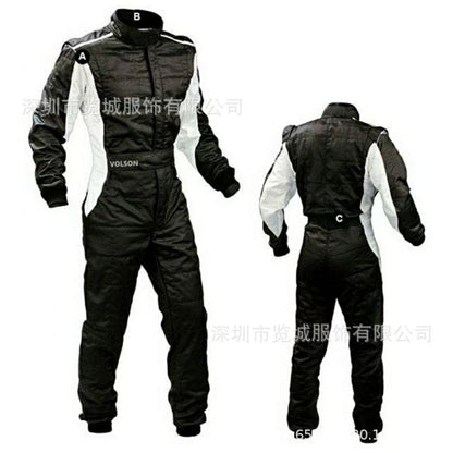 A racing jumpsuit