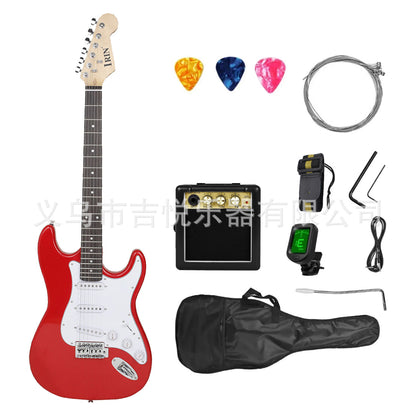 A Electric Guitar Single Shake ST Electric Guitar Classic Adult Beginner Entry Level Electric Guitar Set guitar