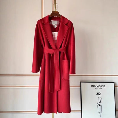 A Classic high-end LOB bathrobe double-sided cashmere coat 13 colors