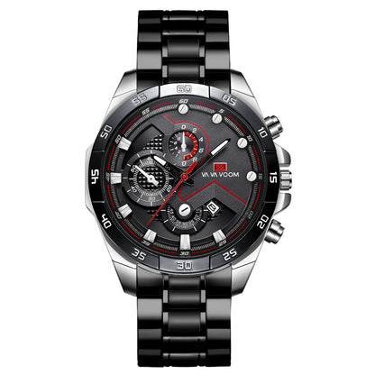 A watch steel chain belt model