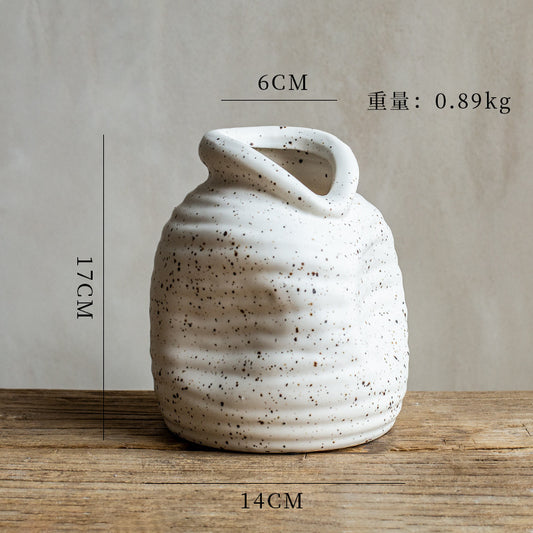 A ceramic ornament creative vase