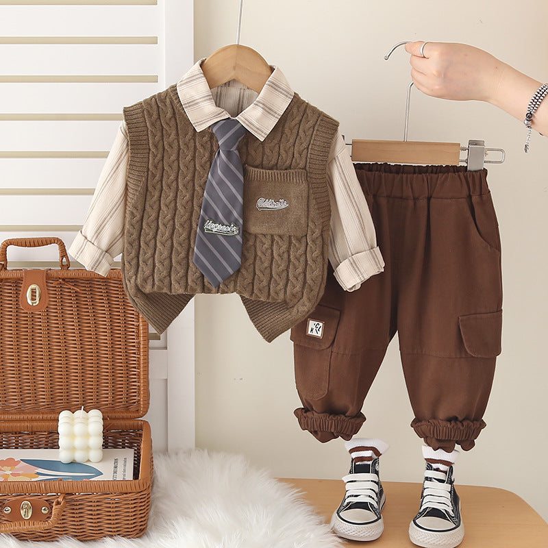 A children's three-piece set