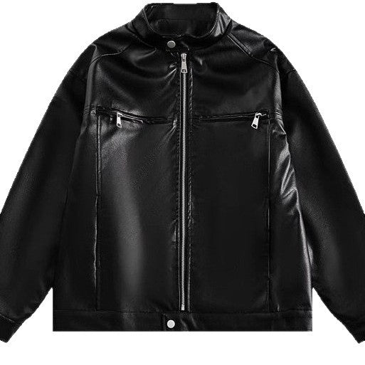 A leather jacket