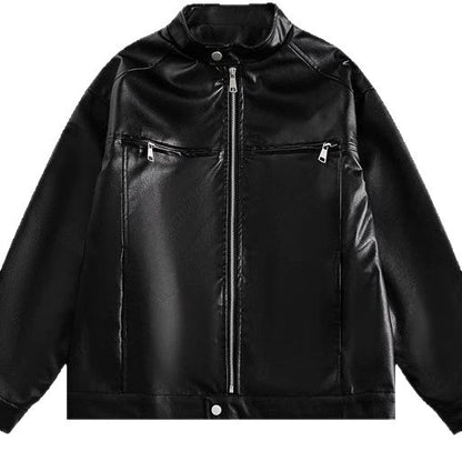 A leather jacket