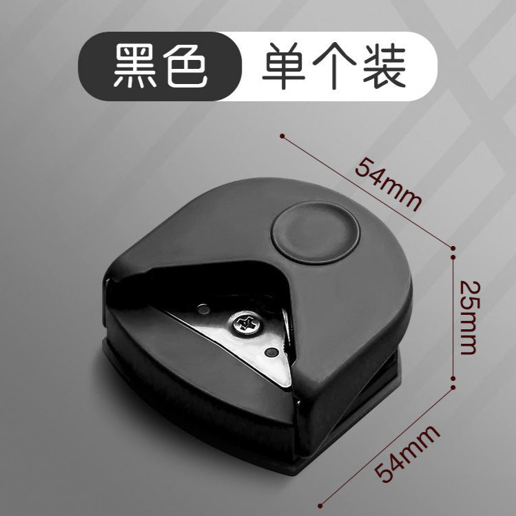 A fillet R4 chamfer paper cardboard photo fillet plastic sealing film fillet card right angle sharp corner cutter