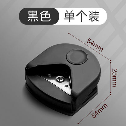 A fillet R4 chamfer paper cardboard photo fillet plastic sealing film fillet card right angle sharp corner cutter