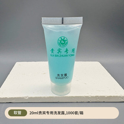 1000 pieces free shipping by sea to Beirut hotel disposable hose shampoo body wash 20ml
