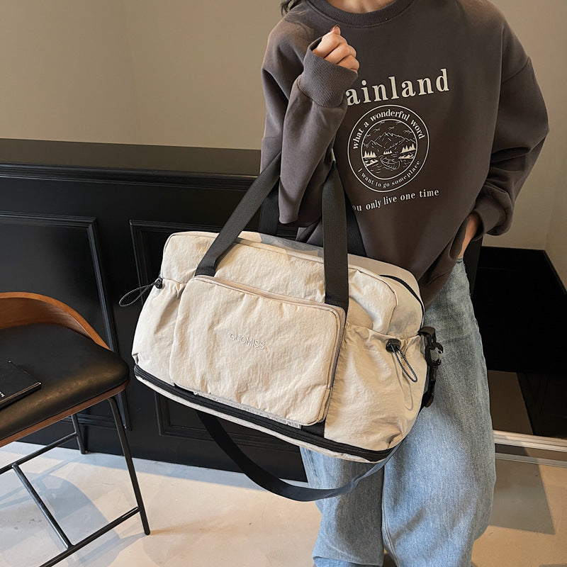 A large capacity bag multi-functional storage bag
