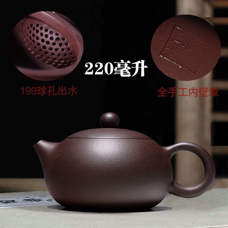 A handmade teapot