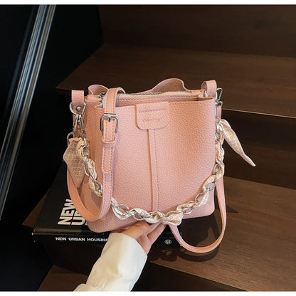 A handbag shoulder messenger bag