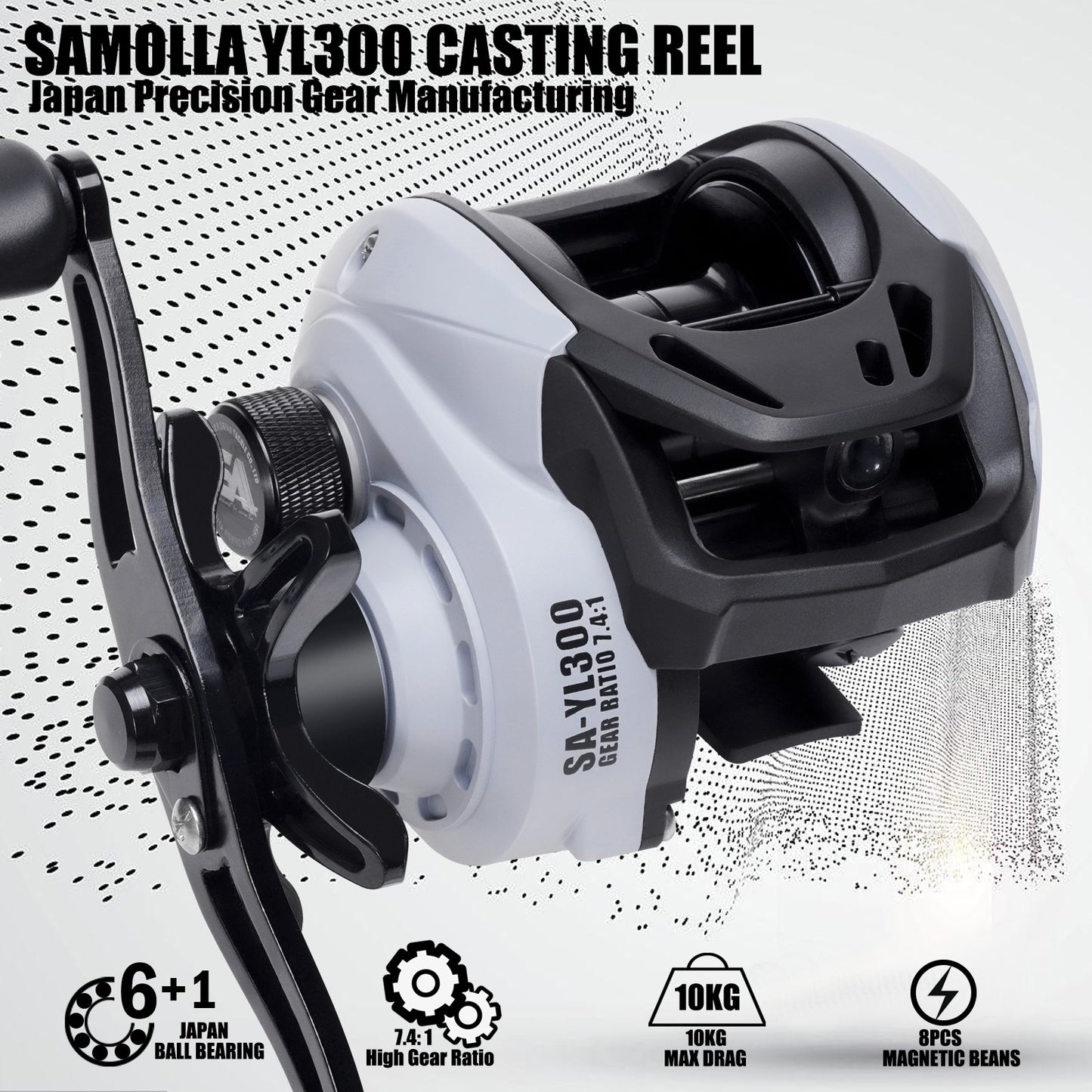 A Drop-shot Reel – Short-axis Spool, Micro Line Protection