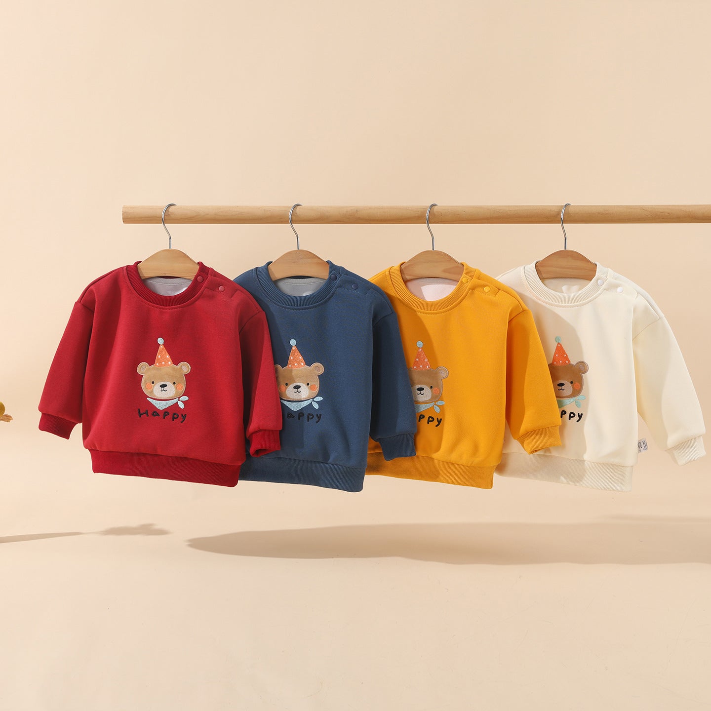 A children's long-sleeved sweater