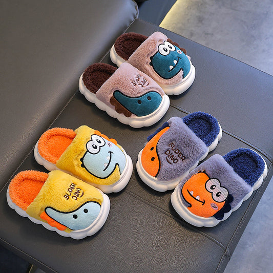 A children's thermal slippers