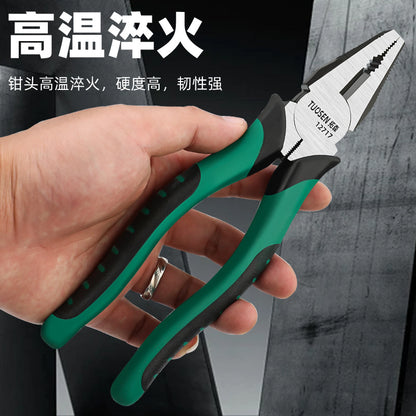 A 6 inch labor-saving tiger pliers multi-functional industrial grade electrician 8 inch vice