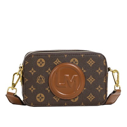 A new Korean version of temperament camera bag versatile women's high-end texture fashion shoulder messenger bag - Mixbatch