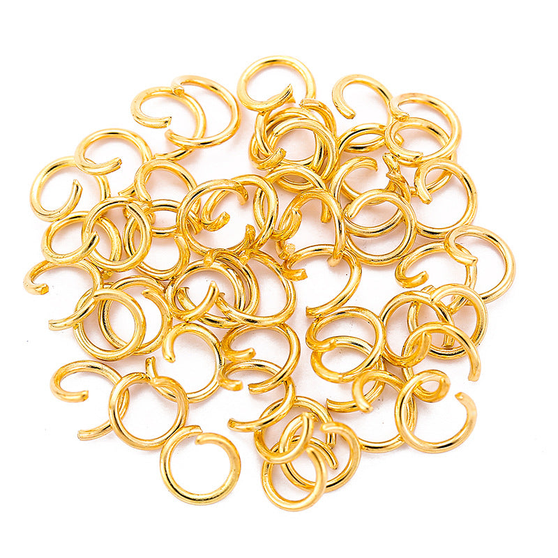 A DIY jewelry material link ring 4 colors environmentally friendly DIY jewelry accessories C ring, open ring V124