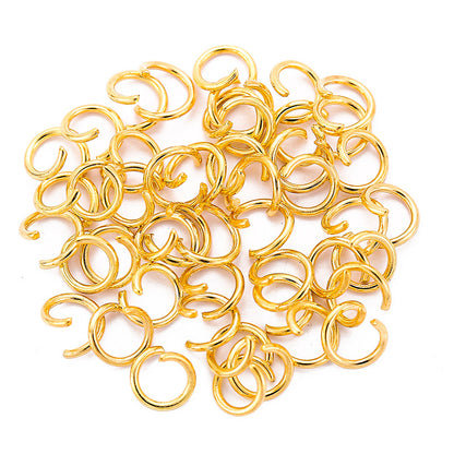 A DIY jewelry material link ring 4 colors environmentally friendly DIY jewelry accessories C ring, open ring V124