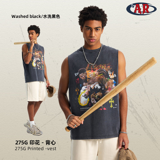 A Sleeveless Men's Vest