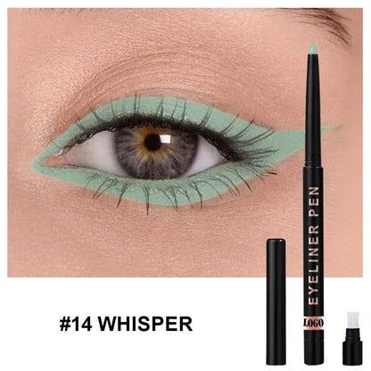 A eyeliner Color eyeliner pen —— Customizable logo MOQ 100 pieces