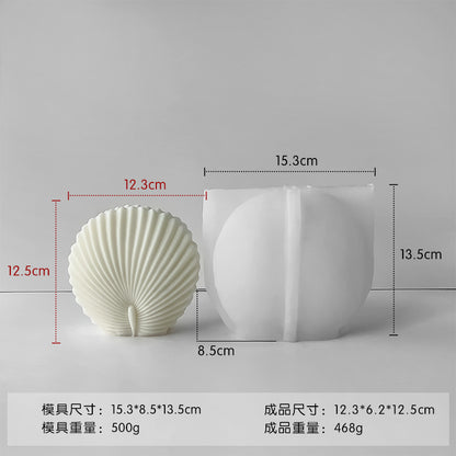 A shell silicone mold