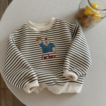 A children's fleece sweater