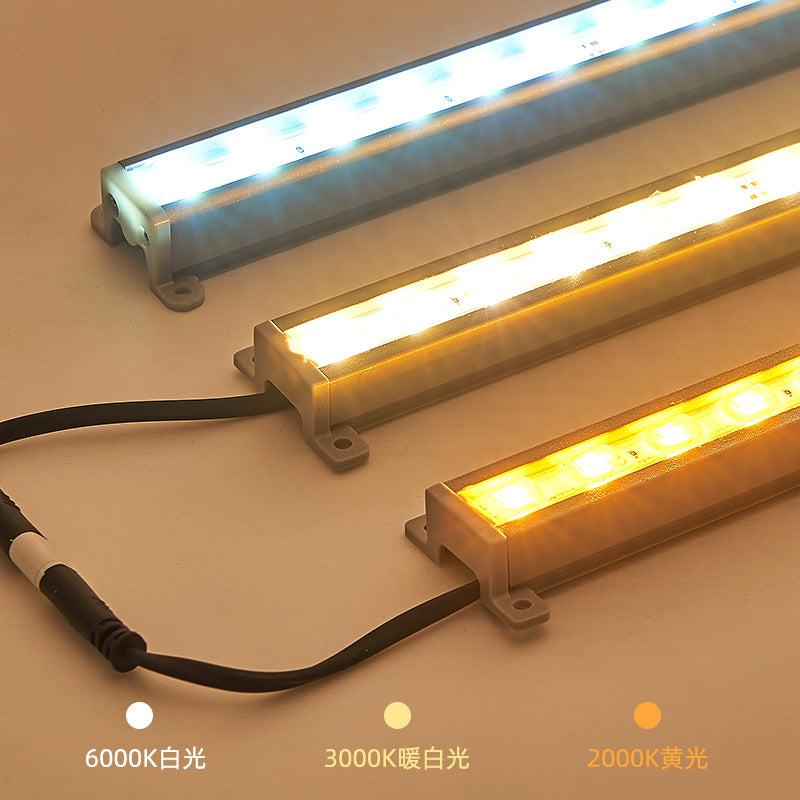 A led guardrail tube outdoor waterproof engineering lighting line light sign advertising marquee contour strip tube