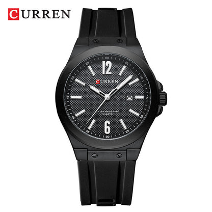 A 8467 Men's Sports Watch Men's Watch Silicone Strap Business Foreign Trade Watch Simple Spot