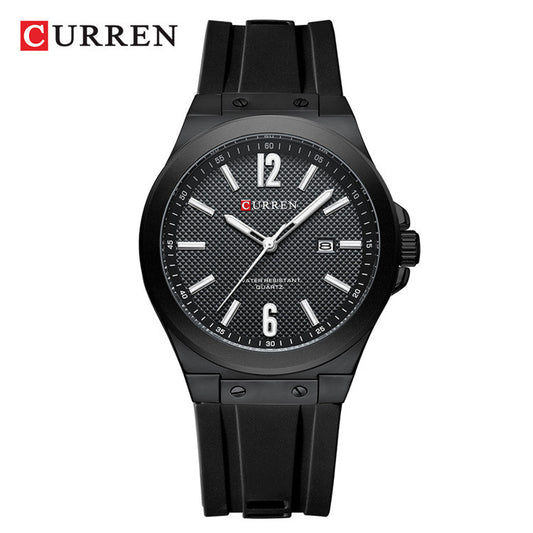 A 8467 Men's Sports Watch Men's Watch Silicone Strap Business Foreign Trade Watch Simple Spot