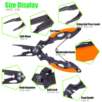 A Mini Fishing Pliers – Stainless Steel Head with Key Ring