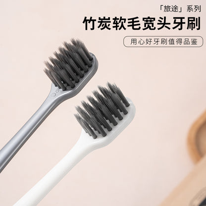 B & B disposable toothbrush with toothpaste waterproof kraft paper hotel hotel home hospitality toiletries set