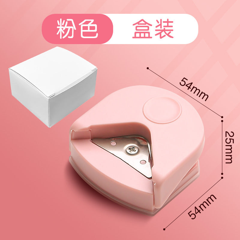 A fillet R4 chamfer paper cardboard photo fillet plastic sealing film fillet card right angle sharp corner cutter