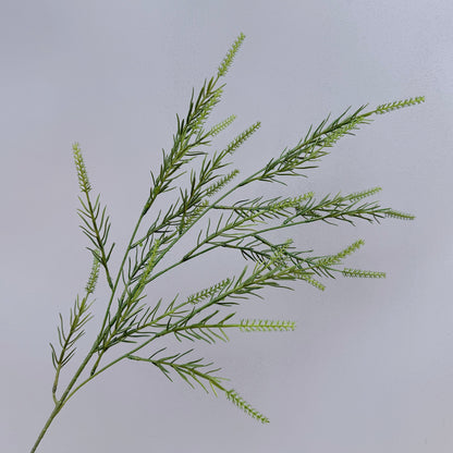 A Mori Monet Garden Simulation Flower Wedding Flower Reed < unk > Grass Fluffy Eucalyptus Green Simulation Flower