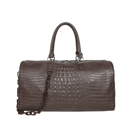 A short-distance travel bag large-capacity soft leather anti-splashing fitness bag overnight bag new lightweight cross-border weekend bag trendy girl