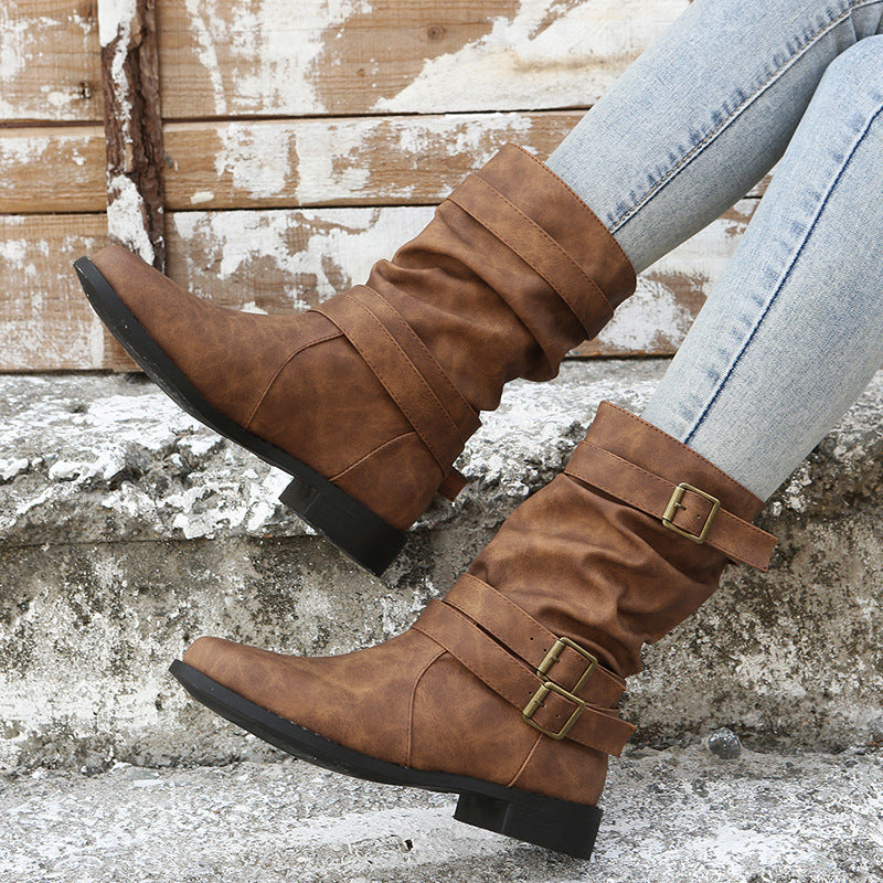 A Women's Mid-Calf Boots