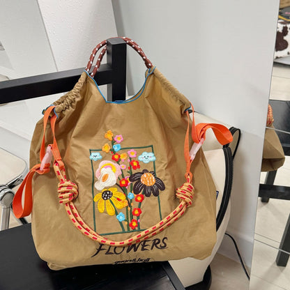 A ball chain bag handbag women's new messenger commuter armpit bag women's shoulder large capacity tote bag