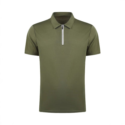 A men's short-sleeved lapel top