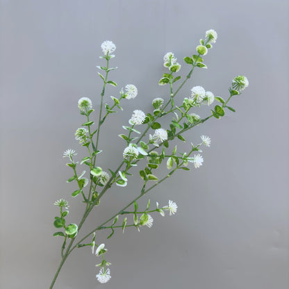 A Mori Monet Garden Simulation Flower Wedding Flower Reed < unk > Grass Fluffy Eucalyptus Green Simulation Flower
