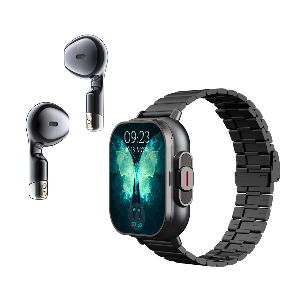 A New D8 Bluetooth Call 2-in-1 Bluetooth Headset Smart Watch Sports Fashion Couple Ladies Phone Watch