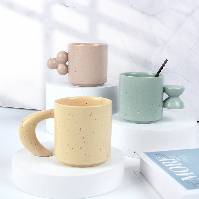 A ceramic mug coffee cup